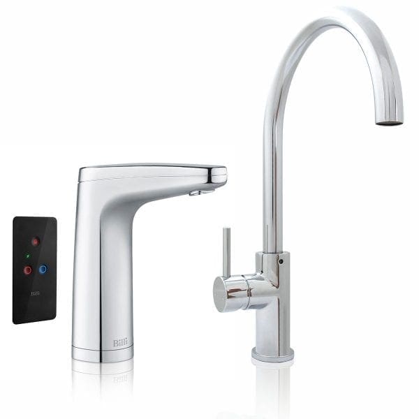 Billi Quadra Plus 9 with XR Remote Dispenser & Gooseneck Mixer