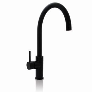 Dispenser - Gooseneck Mixer Tap Kit - Matte Black