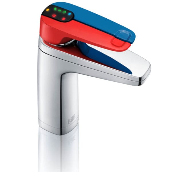 Billi Quadra 460 with XL Levered Dispenser and Red/Blue levers